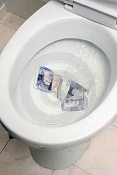 Money down the drain