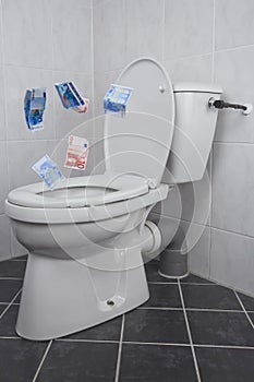 Money down the drain