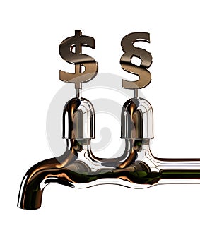 Money faucet