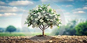 money growing tree generative Ai