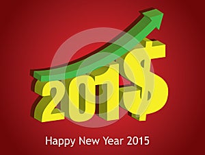 Money growth of 2015. Happy new year 2015