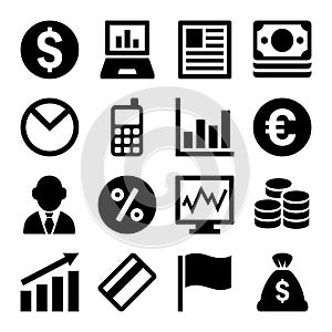 Money icon set