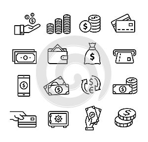 Money Icons Set