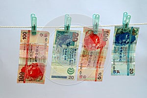 Money laundering Hong Kong Dolllars