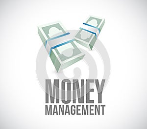 money management sign. bussiness concept