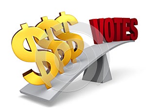 Money Outweighs Votes photo