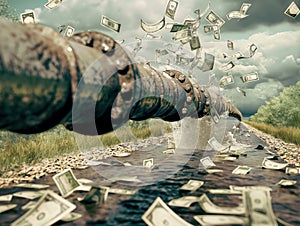 Money Pipeline Concept