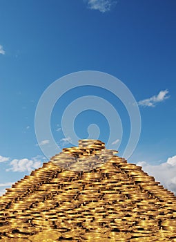 Money pyramid