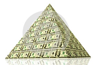 Money pyramid