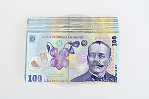 Money Romanian Leu 100