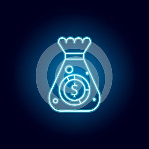 Money sack icon. Element of money diversification illustration. Signs and symbols icon for websites, web design