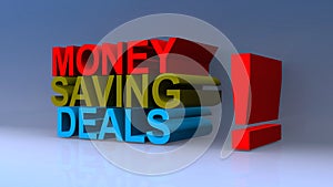 Money saving deals on blue