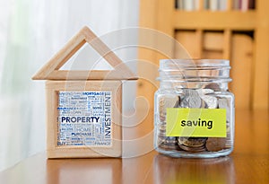 Money saving for investment property photo