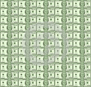 Money seamless background