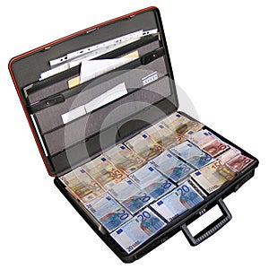 Money suitcase