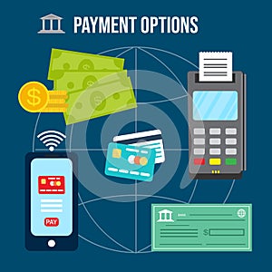 Money transaction and payment options