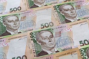Money of Ukraine. Ukrainian currency. UAH. Hryvnia