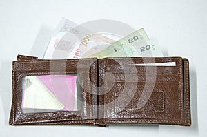 Money in a Wallet
