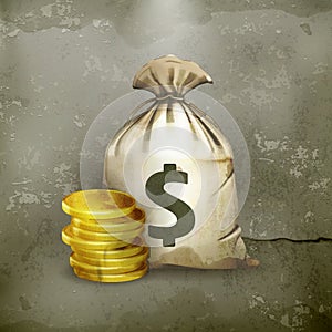 Moneybag, old-style