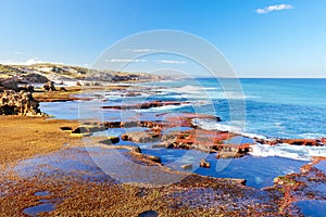 Monforts Beach in Blairgowrie Australia