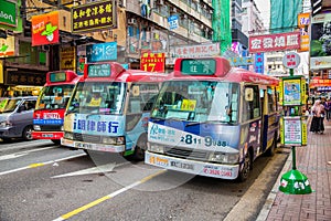 Mong Kok Mini buses