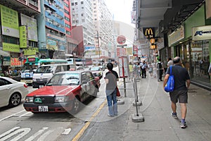 Mong Kok street view in Hong Kong