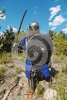 Mongol horde warrior