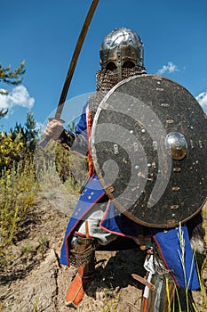 Mongol horde warrior