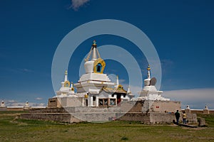The architecture of the ancient Buddhist monastery