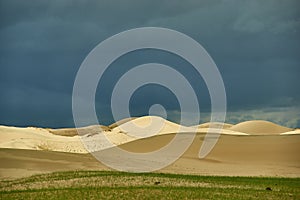 Mongolia. Sands Mongol Els dunes