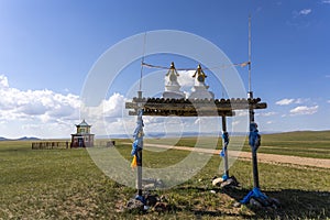 Mongolia Temple Buddhist Songino