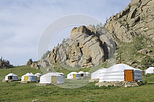 Mongolian gers