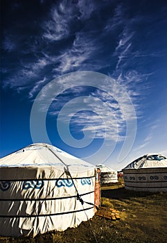 Mongolian home