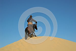 Mongolian horseman