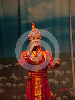 Mongolian song and dance performances