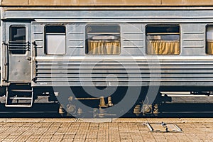 Mongolian Vintage Train photo