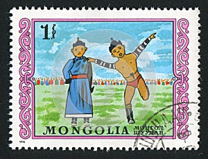 Mongolian wresting