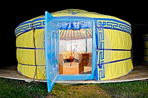 Mongolian yurta photo