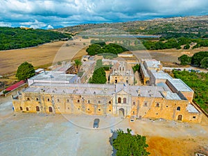 Moni Arkadiou monastery at Greek island Crete