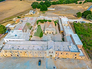 Moni Arkadiou monastery at Greek island Crete