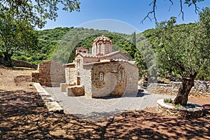 Moni Grivitsanis old Orthodox Church in Messenia - Greece