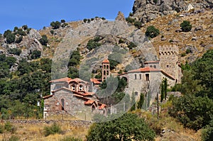 Moni Pithari monastery,Lesbos photo