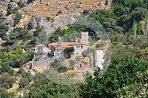 Moni Pithari monastery,Lesbos photo