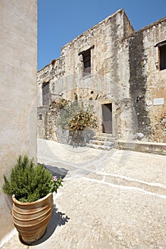 Moni Preveli monastery in Crete. Greece