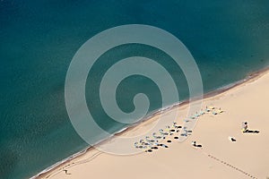 Moni Tsambika Beach in Greece