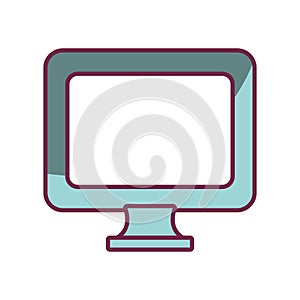 Monitor desktop computer icon