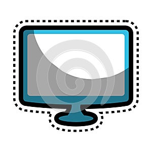 Monitor desktop computer icon