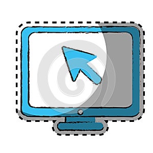 Monitor desktop computer icon