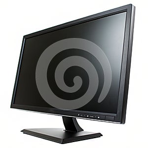 Monitor isolated on white background