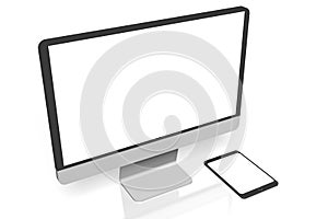 Monitor/ PC-computer and tablet...